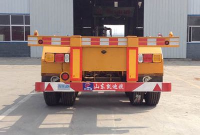 Kaidi Jie  KDJ9351TJZ Container transport semi-trailer