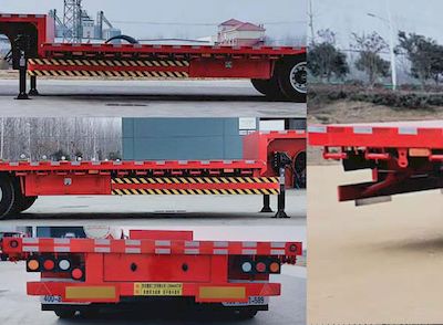 Dongde Noriwei  LDN9400TDP Low flatbed semi-trailer