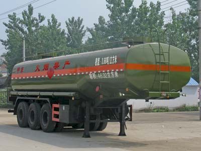 Cheng Liwei  CLW9402GRYA Flammable liquid tank transport semi-trailer