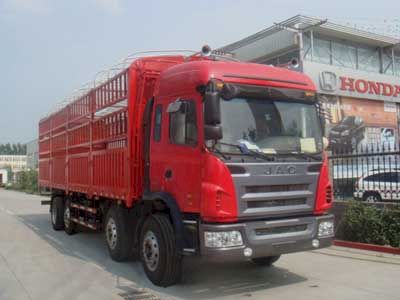 Jianghuai brand automobiles HFC5242CCYK1R1LET Grate type transport vehicle