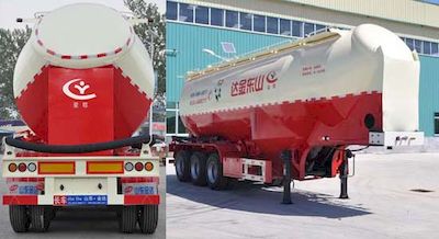 Liangyun brand automobile SLY9406GFL Medium density powder material transportation semi-trailer