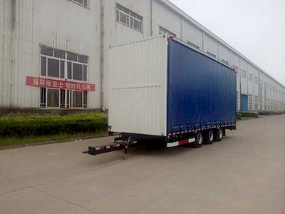 Fuqing Tian Wang Pai Automobile ZFQ9210XXY Box type center axle trailer