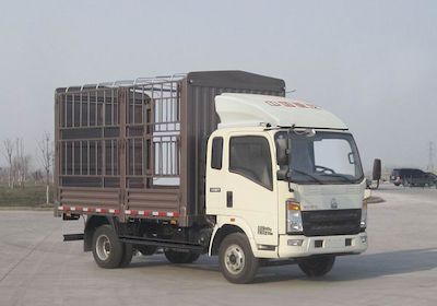 Haowo ZZ5067CCYF341BD1Y65Grate type transport vehicle