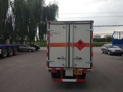 Zhongyan Automobile BSZ5039XRQC5 Flammable gas box transport vehicle