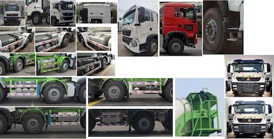 Lingyu  CLY5317GJB30E55 Concrete mixing transport vehicle