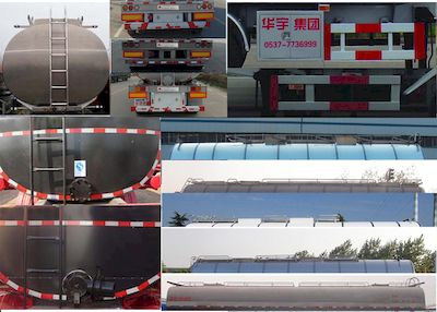 Huayuda  LHY9402GSYB Edible oil transportation semi-trailer