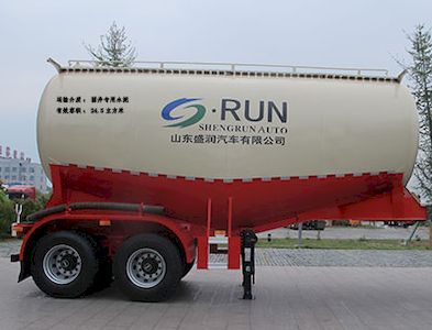 Shengrun  SKW9350GXH Lower ash semi-trailer