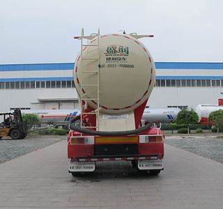 Shengrun  SKW9350GXH Lower ash semi-trailer