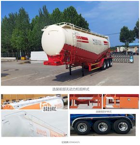 Zhengchi  JJD9404GFL Medium density powder material transportation semi-trailer