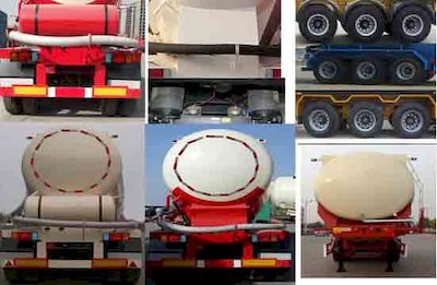 Junqiang  JQ9401GFL Low density powder material transportation semi-trailer