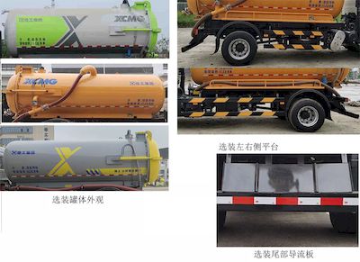 XCMG  XGH5180GXWD6 Suction vehicle