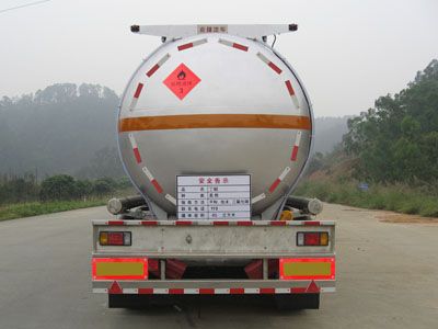 Yongqiang  YQ9400GHYF Chemical liquid transportation semi-trailer