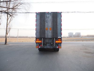 Zhongyan Automobile BSZ9400XYK Wing opening box semi-trailer