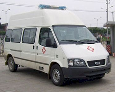 Jiangling Quanshun brand automobiles JX5047XJHMD1 ambulance