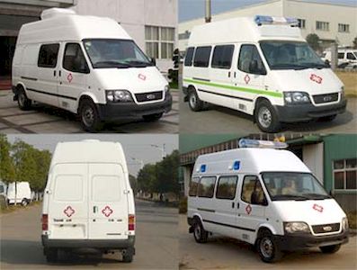 Jiangling Quanshun brand automobiles JX5047XJHMD1 ambulance