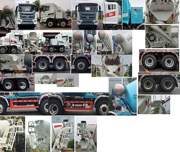 Sany  SYM5316GJB1BEV Pure electric concrete mixing and transportation vehicle