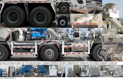 Ruijiang  WL5310GJBSXG6NDT Concrete mixing transport vehicle