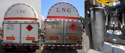 Baohuan  HDS9400GDY Semi trailer for liquefied natural gas transportation