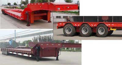 Taicheng  LHT9405TDP Low flatbed semi-trailer