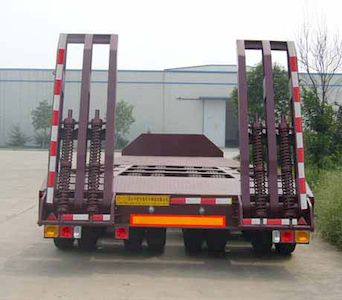 Taicheng  LHT9405TDP Low flatbed semi-trailer