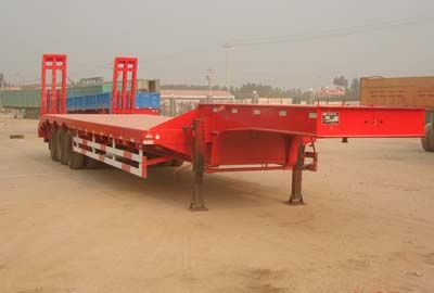 CNHTC Tongyu brand automobiles MT9313TDP Low flatbed semi-trailer