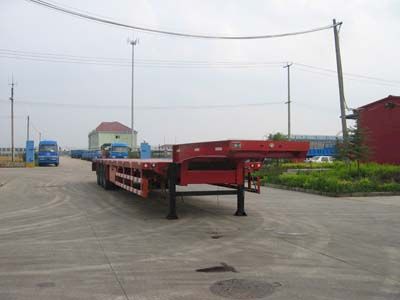 CNHTC Tongyu brand automobiles MT9313TDP Low flatbed semi-trailer