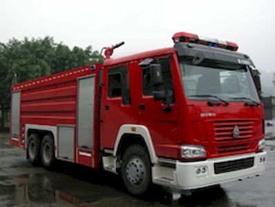 Chuanxiao brand automobiles SXF5250GXFPM100HW Foam fire truck