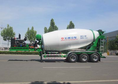 Zhengkang Hongtai brand automobiles HHT9400GJB Concrete mixing and transportation semi-trailer