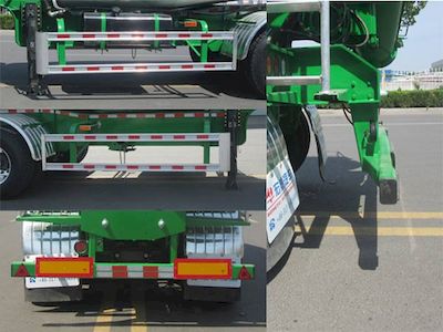 Zhengkang Hongtai brand automobiles HHT9400GJB Concrete mixing and transportation semi-trailer