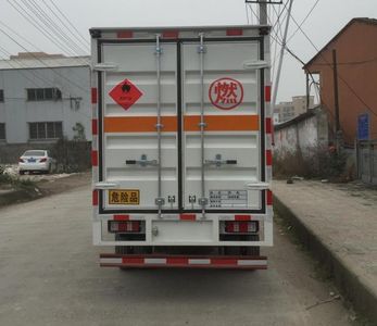 Zhengyuan brand automobile LHG5030XRQWP02 Flammable gas box transport vehicle