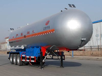 Jinbi  PJQ9407GYQ Semi trailer for liquefied gas transportation