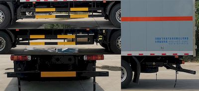 Xinfei  XKC5180XRQ6B Flammable gas box transport vehicle