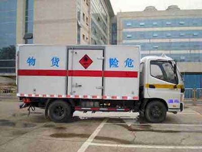 Foton  BJ5069XRQFA Flammable gas box transport vehicle