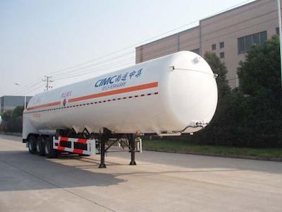 CIMC NTV9404GDY Low temperature liquid transport semi-trailer