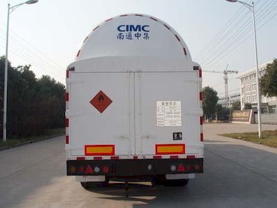 CIMC NTV9404GDY Low temperature liquid transport semi-trailer