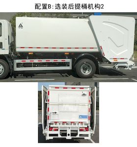 Sanli  CGJ5083ZYSJXE6G2 Compressed garbage truck