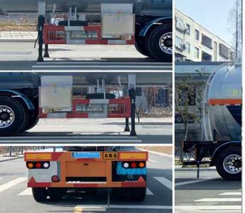 Cheng Liwei  CLW9403GRYB Flammable liquid tank transport semi-trailer