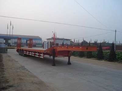 Junwang  WJM9400TDP Low flatbed semi-trailer