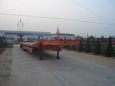 Junwang  WJM9400TDP Low flatbed semi-trailer