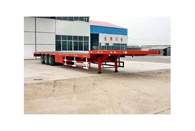 Junwang  WJM9400TDP Low flatbed semi-trailer