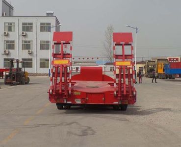 Huasheng Shunxiang  LHS9350TDP Low flatbed semi-trailer