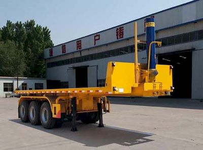 Henglian  SJS9402ZZXP Flat dump semi-trailer