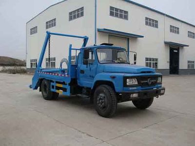 Huatong brand automobiles HCQ5100ZBSE Swing arm garbage truck