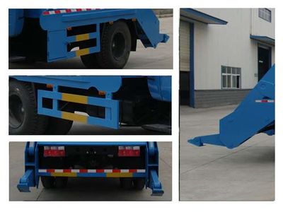 Huatong brand automobiles HCQ5100ZBSE Swing arm garbage truck