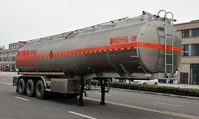 Chufei  CLQ9401GYYBA Aluminum alloy oil transport semi-trailer