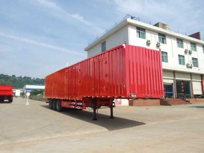 Minfeng  FDF9406XXY Box transport semi-trailer