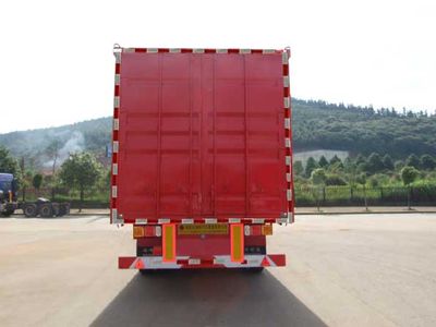 Minfeng  FDF9406XXY Box transport semi-trailer