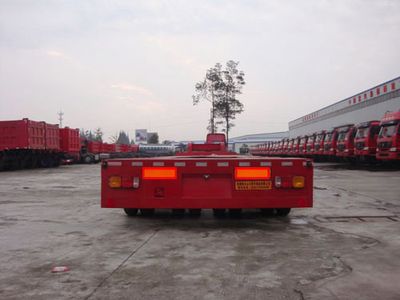 Yamakawa  SCQ9402TDP Low flatbed semi-trailer