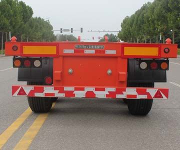 Wuyue  TAZ9355TJZB Container transport semi-trailer