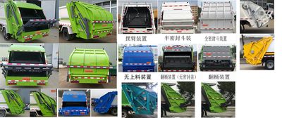 Tongruitong  CAA5080ZYSC6 Compressed garbage truck